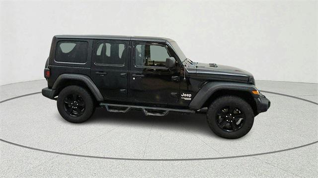 used 2020 Jeep Wrangler Unlimited car, priced at $22,412