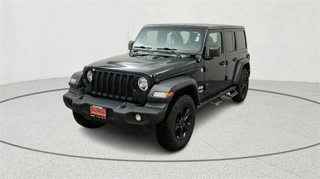 used 2020 Jeep Wrangler Unlimited car, priced at $22,412