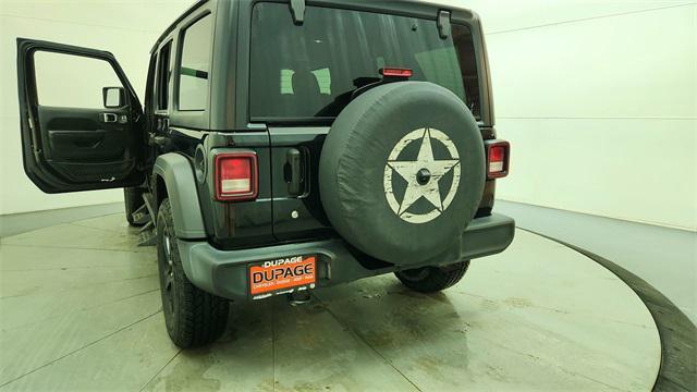 used 2020 Jeep Wrangler Unlimited car, priced at $22,412