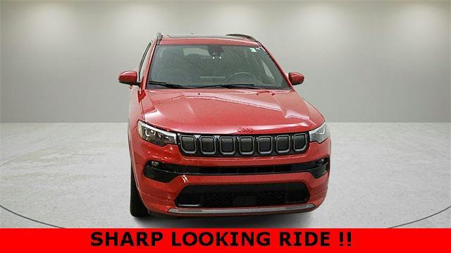 used 2022 Jeep Compass car, priced at $17,999
