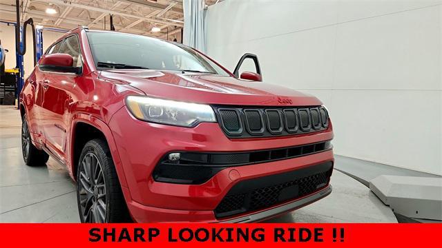 used 2022 Jeep Compass car, priced at $17,999