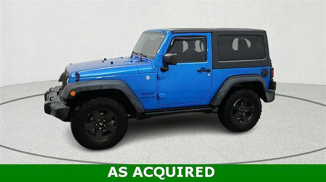 used 2015 Jeep Wrangler car, priced at $14,995