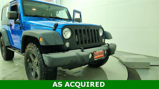used 2015 Jeep Wrangler car, priced at $14,995