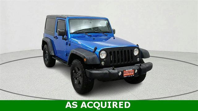 used 2015 Jeep Wrangler car, priced at $14,995