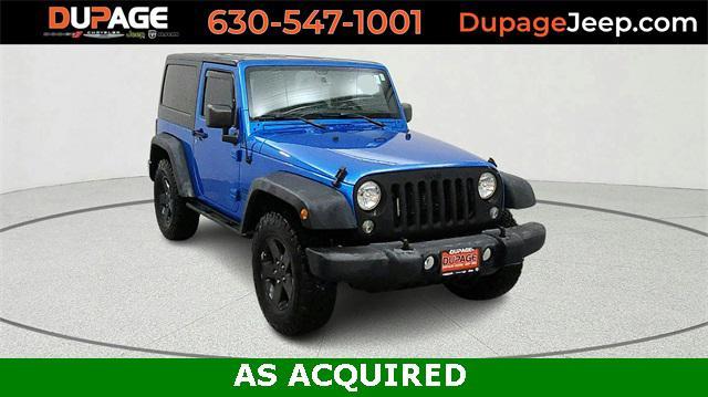 used 2015 Jeep Wrangler car, priced at $14,995