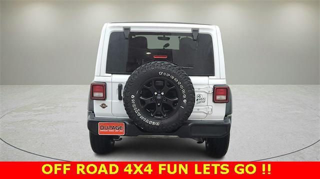 used 2021 Jeep Wrangler car, priced at $26,500