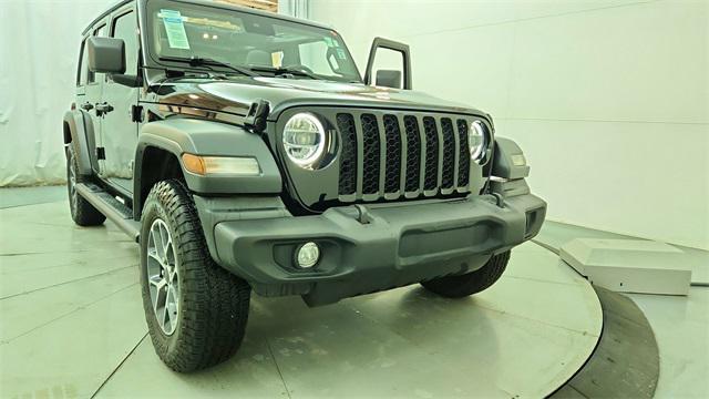 used 2024 Jeep Wrangler car, priced at $31,555