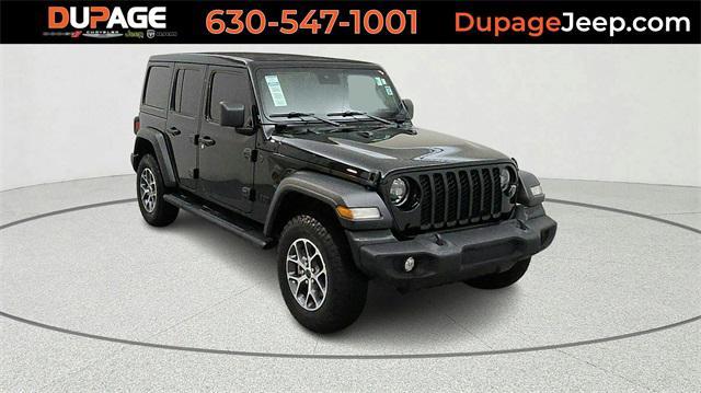 used 2024 Jeep Wrangler car, priced at $31,555