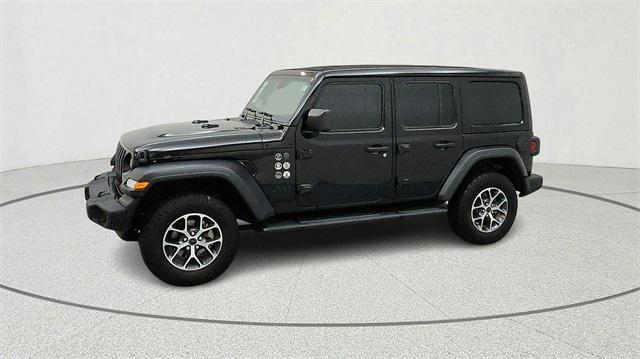 used 2024 Jeep Wrangler car, priced at $31,555