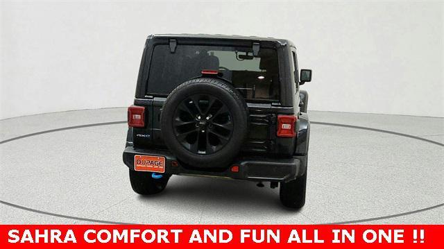 used 2022 Jeep Wrangler Unlimited 4xe car, priced at $27,999