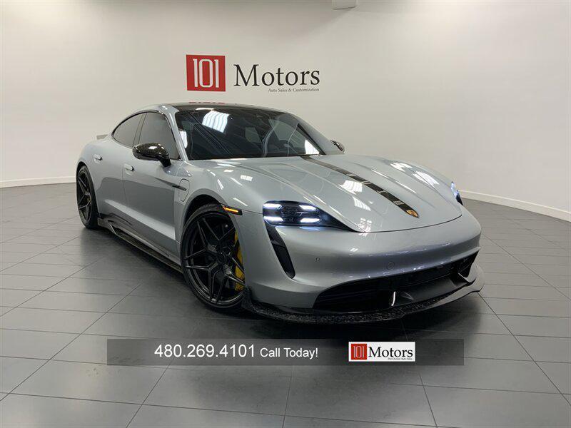 used 2021 Porsche Taycan car, priced at $98,901