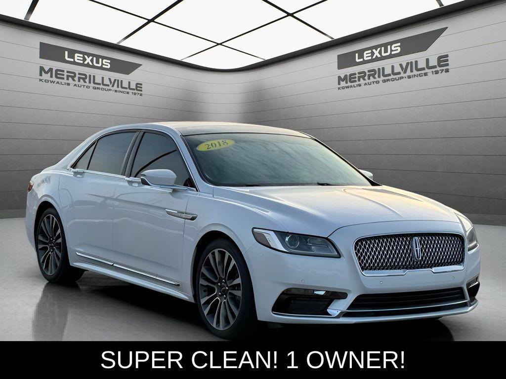 used 2018 Lincoln Continental car, priced at $18,890