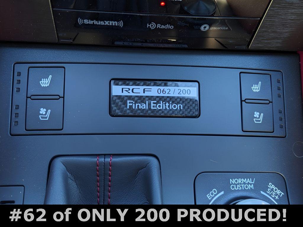 used 2025 Lexus RC F car, priced at $91,990