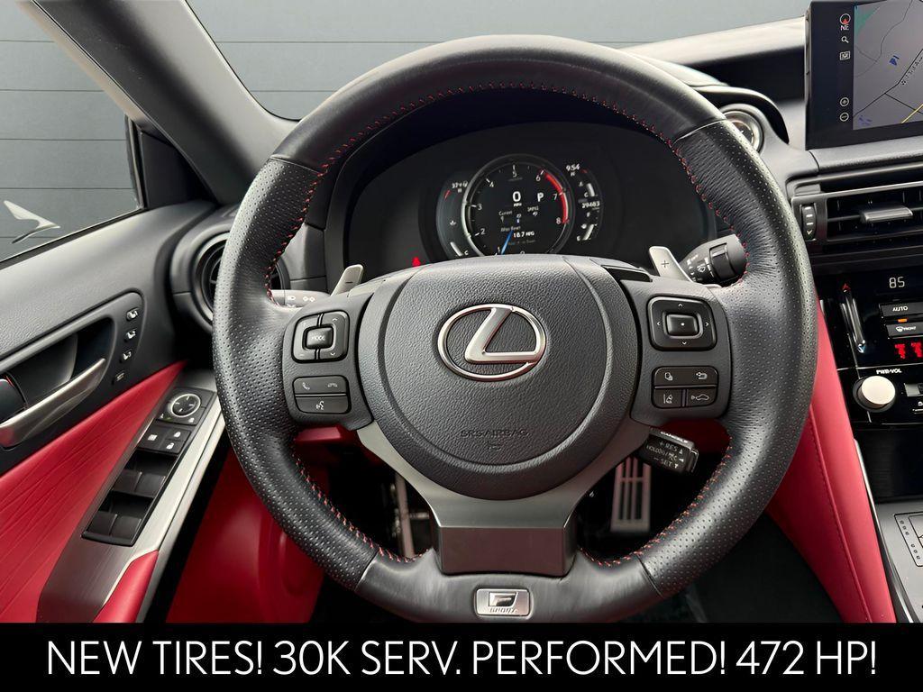 used 2024 Lexus IS 500 car, priced at $65,990