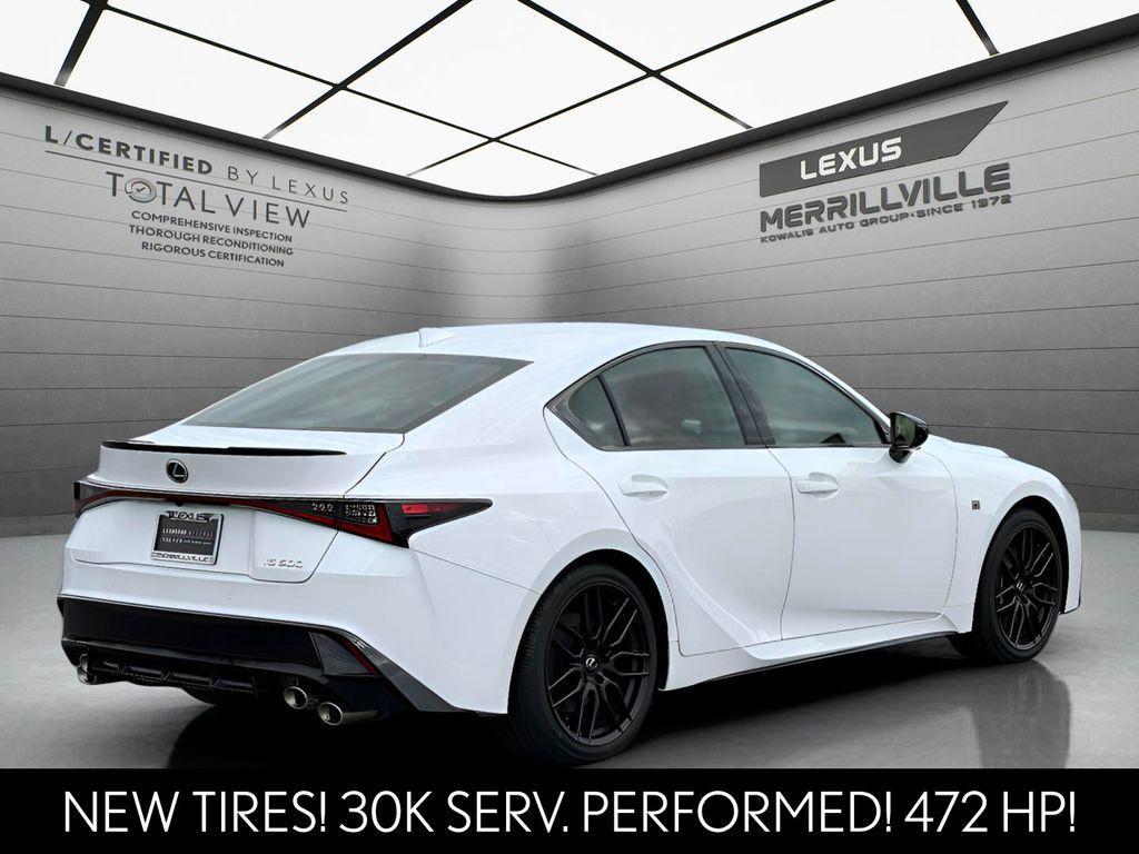 used 2024 Lexus IS 500 car, priced at $65,990