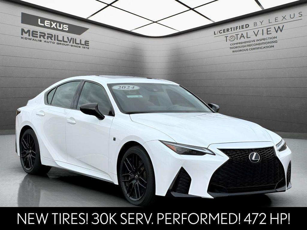 used 2024 Lexus IS 500 car, priced at $65,990