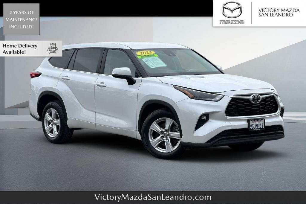 used 2023 Toyota Highlander car, priced at $28,991