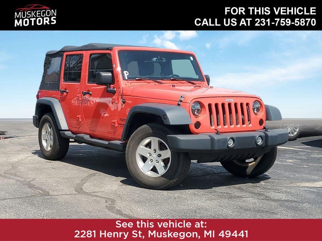 used 2013 Jeep Wrangler Unlimited car, priced at $12,999