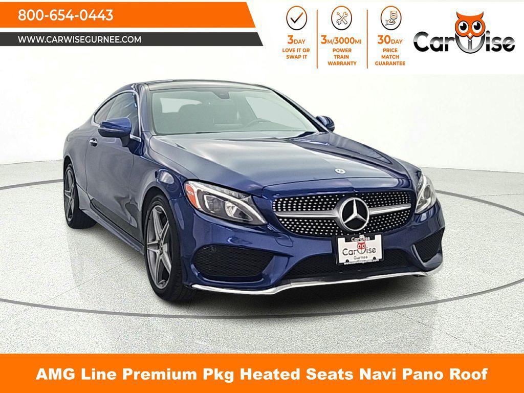 used 2018 Mercedes-Benz C-Class car, priced at $19,726