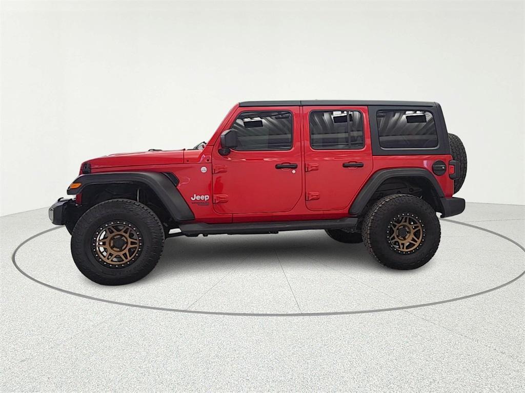 used 2019 Jeep Wrangler Unlimited car, priced at $23,555