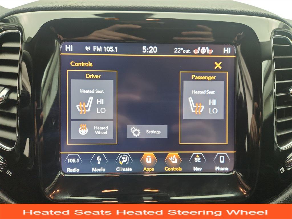 used 2018 Jeep Compass car, priced at $13,299