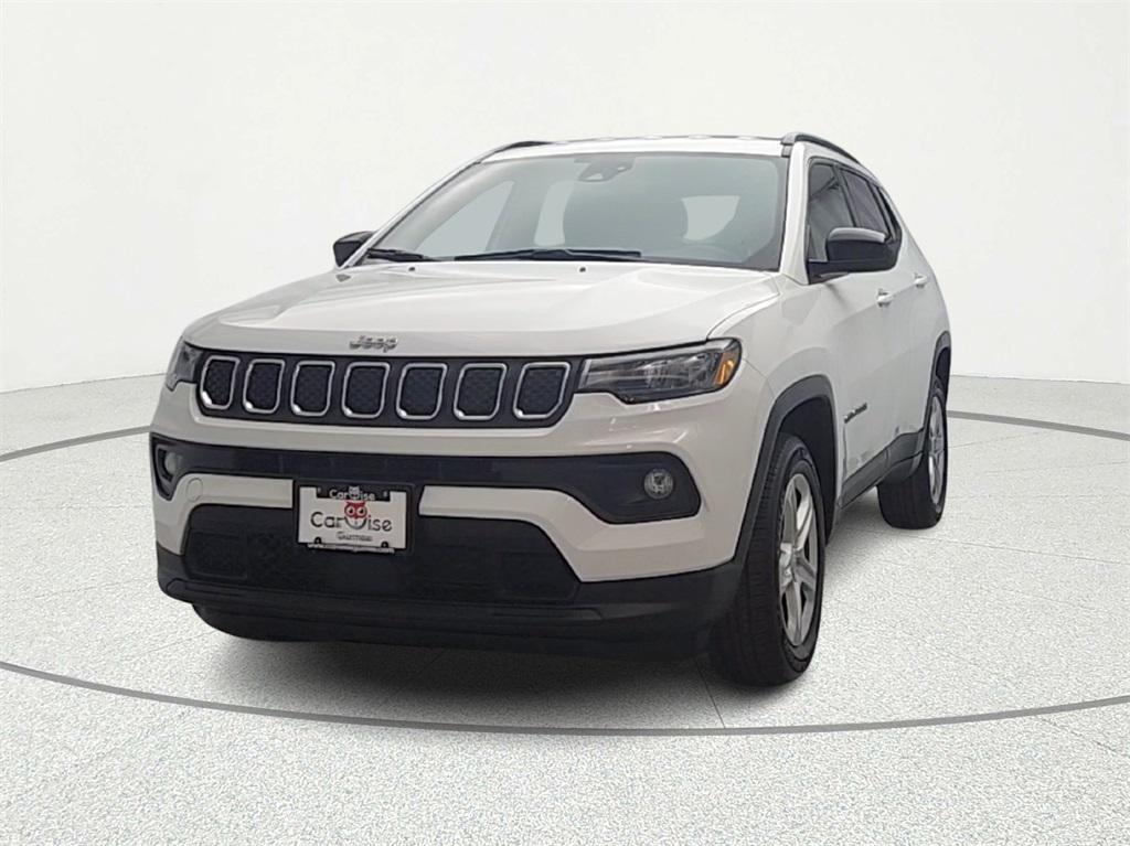 used 2023 Jeep Compass car, priced at $17,499