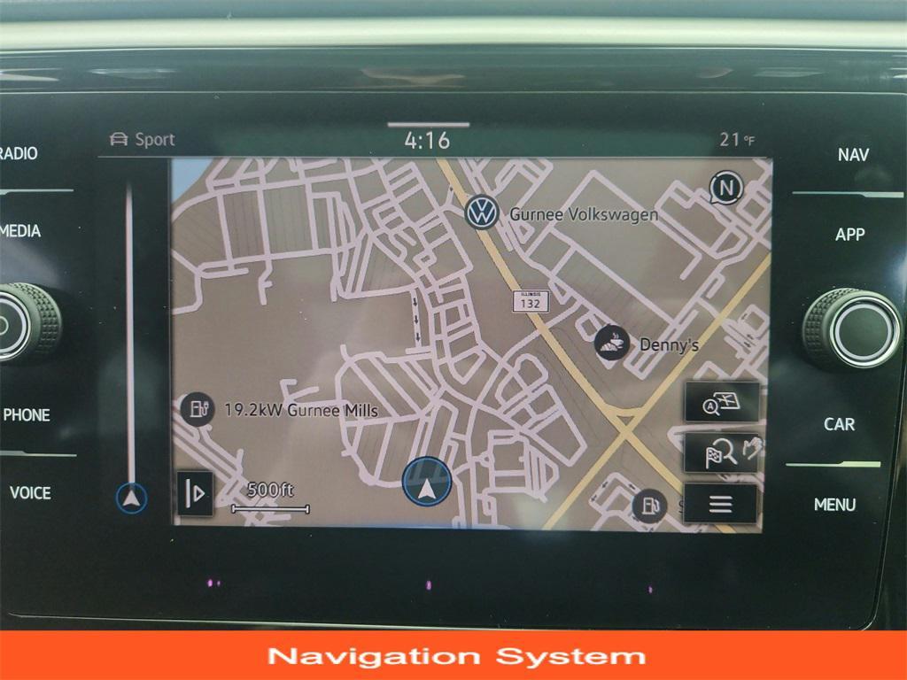 used 2021 Volkswagen Atlas Cross Sport car, priced at $22,499