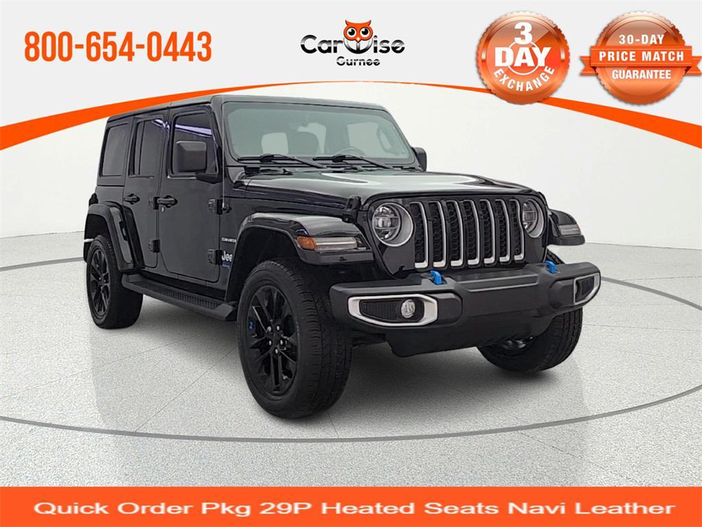 used 2022 Jeep Wrangler Unlimited 4xe car, priced at $24,995
