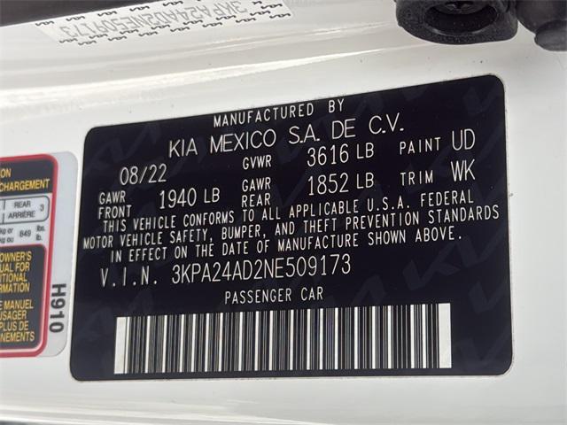 used 2022 Kia Rio car, priced at $14,550