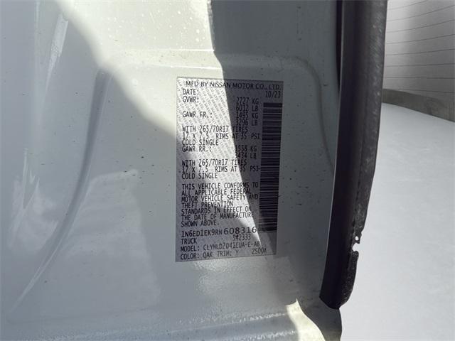 used 2024 Nissan Frontier car, priced at $33,900