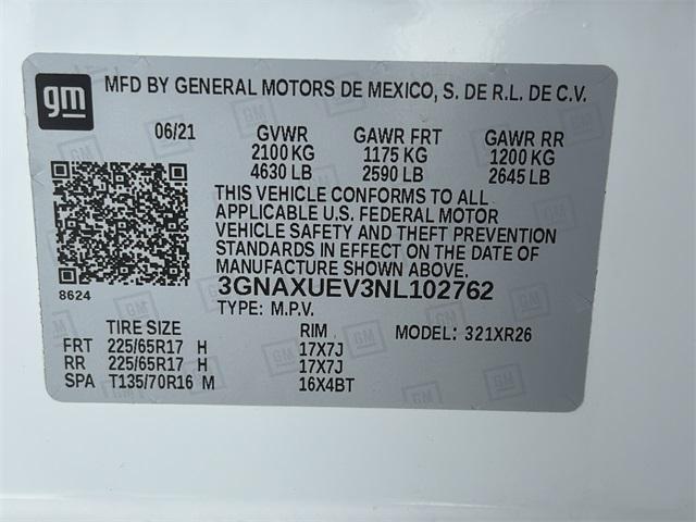 used 2022 Chevrolet Equinox car, priced at $16,990