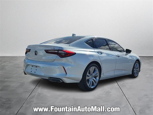 used 2022 Acura TLX car, priced at $25,997