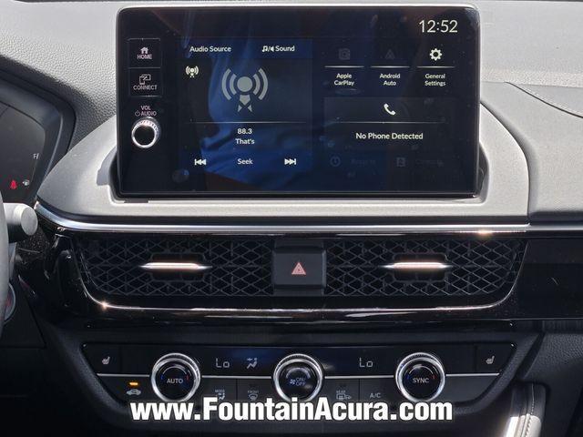 new 2025 Acura ADX car, priced at $38,950