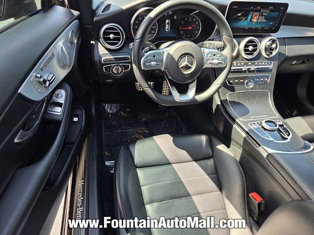 used 2019 Mercedes-Benz C-Class car, priced at $24,233