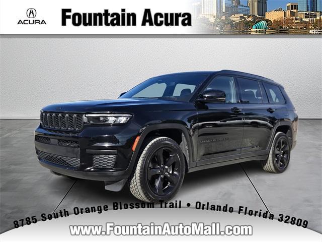 used 2022 Jeep Grand Cherokee L car, priced at $18,897
