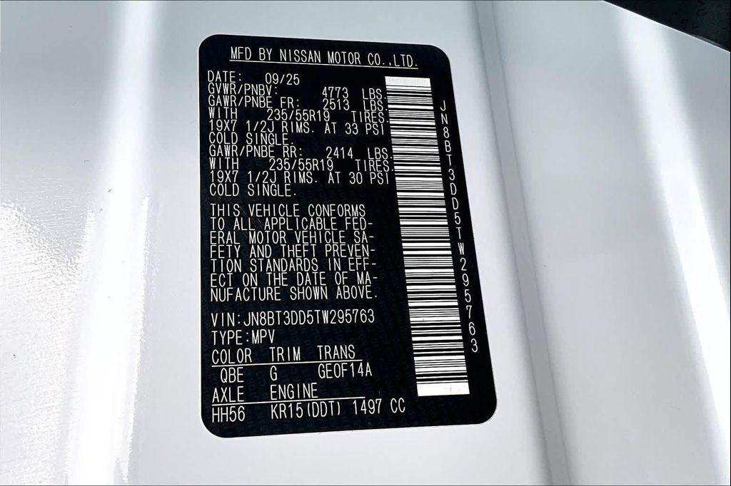 new 2026 Nissan Rogue car, priced at $37,699