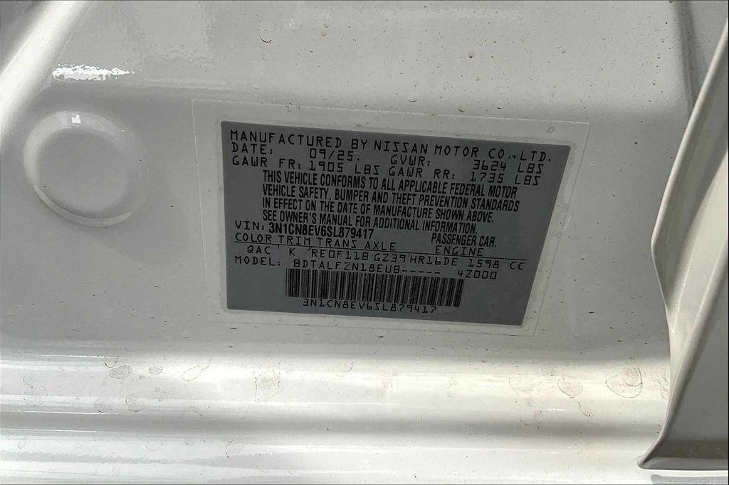 new 2025 Nissan Versa car, priced at $22,850