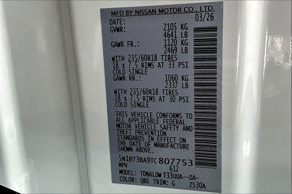 new 2026 Nissan Rogue car, priced at $29,820