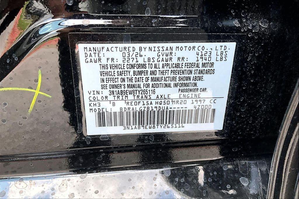 new 2026 Nissan Sentra car, priced at $29,620