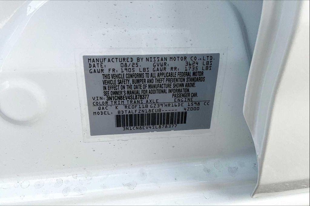 new 2025 Nissan Versa car, priced at $22,499