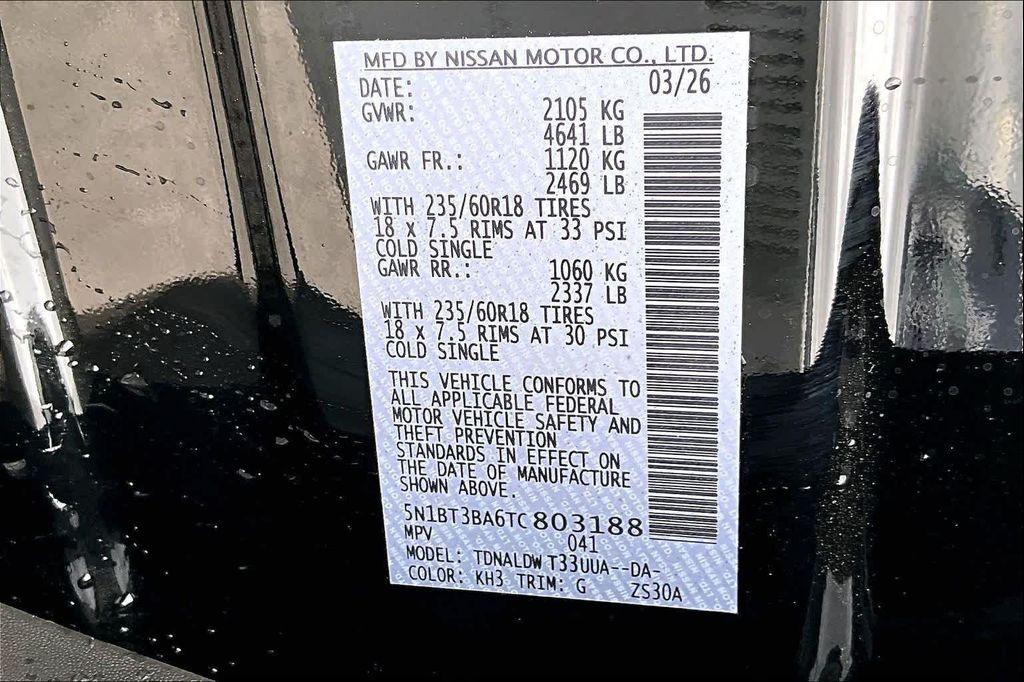 new 2026 Nissan Rogue car, priced at $29,370
