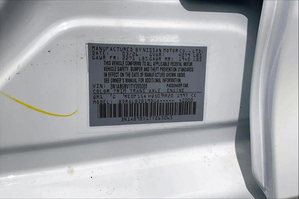 new 2026 Nissan Sentra car, priced at $24,110