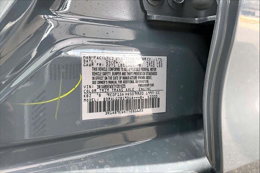 new 2026 Nissan Sentra car, priced at $30,070
