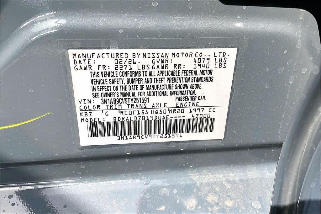 new 2026 Nissan Sentra car, priced at $25,940