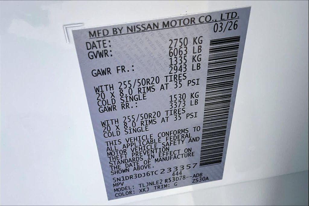 new 2026 Nissan Pathfinder car, priced at $52,165