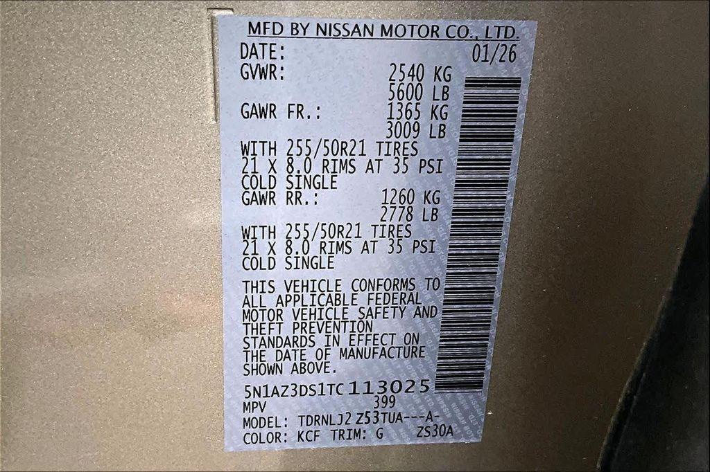 new 2026 Nissan Murano car, priced at $49,210