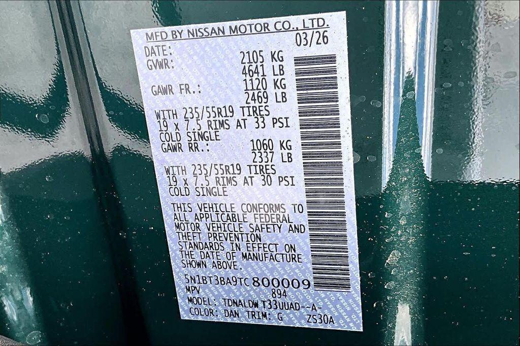 new 2026 Nissan Rogue car, priced at $33,250