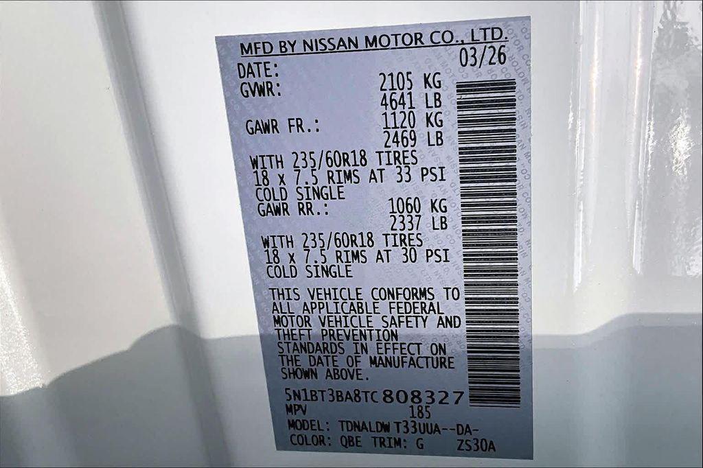 new 2026 Nissan Rogue car, priced at $29,820