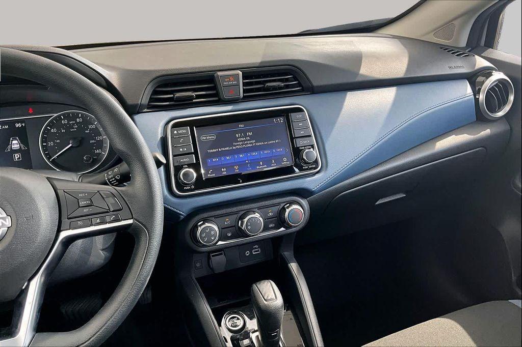 used 2025 Nissan Versa car, priced at $19,442