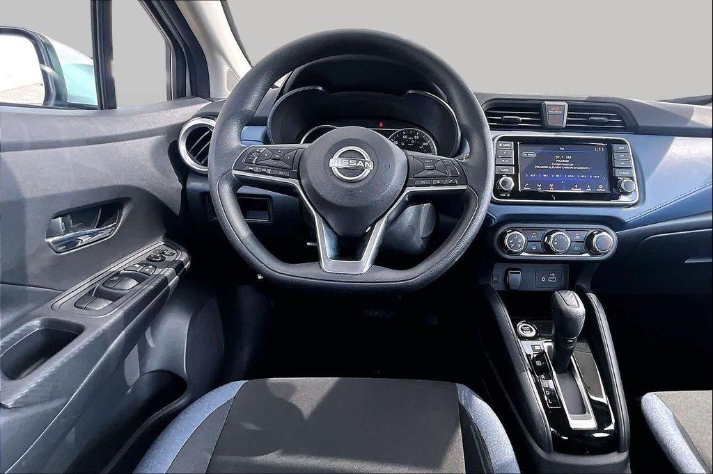 used 2025 Nissan Versa car, priced at $19,442
